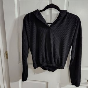 cropped hoody
